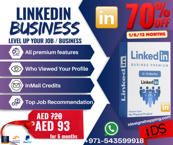 LinkedIn Business Premium 6 Month